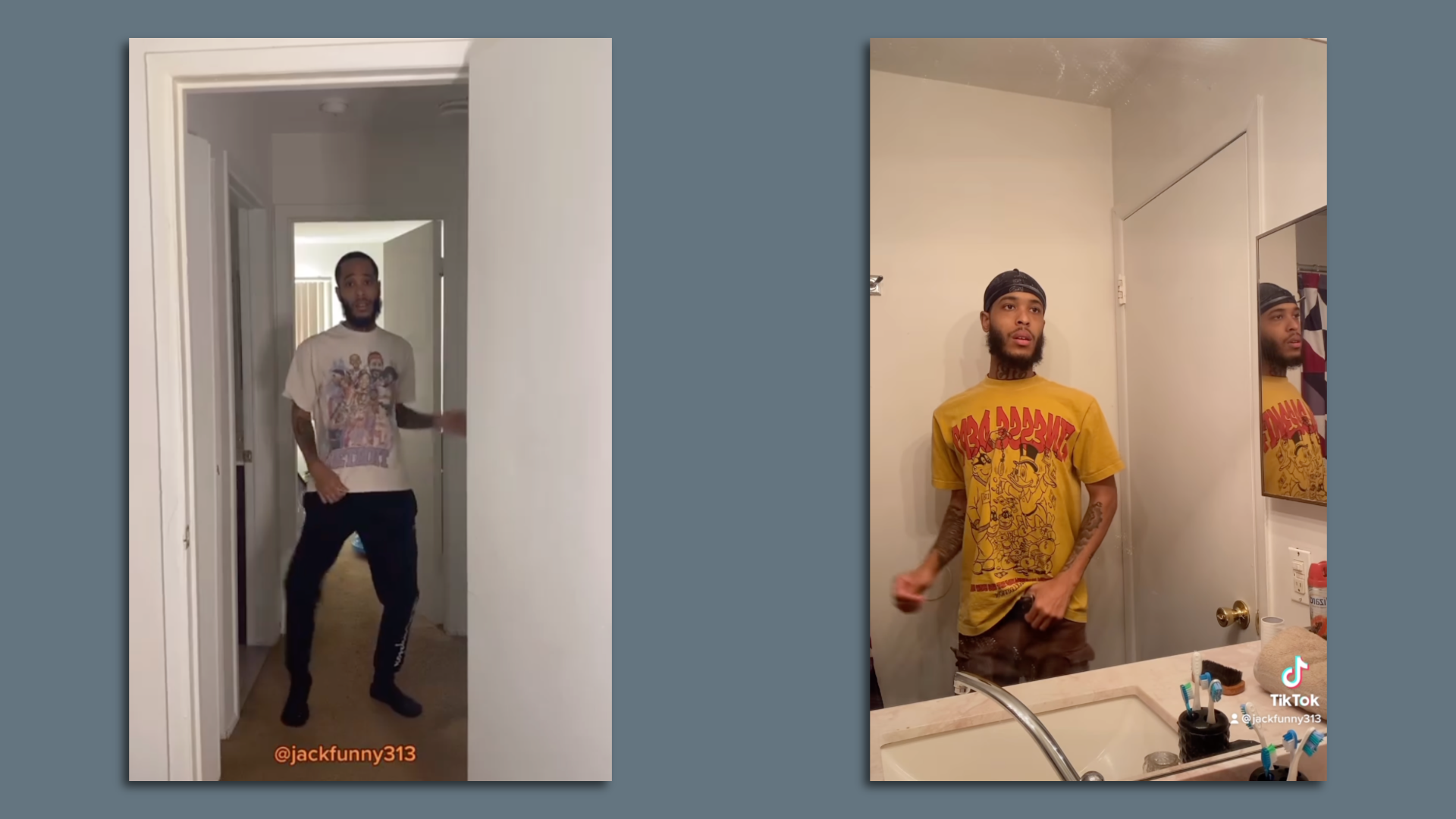 Screenshots from JackFunny313/Instagram