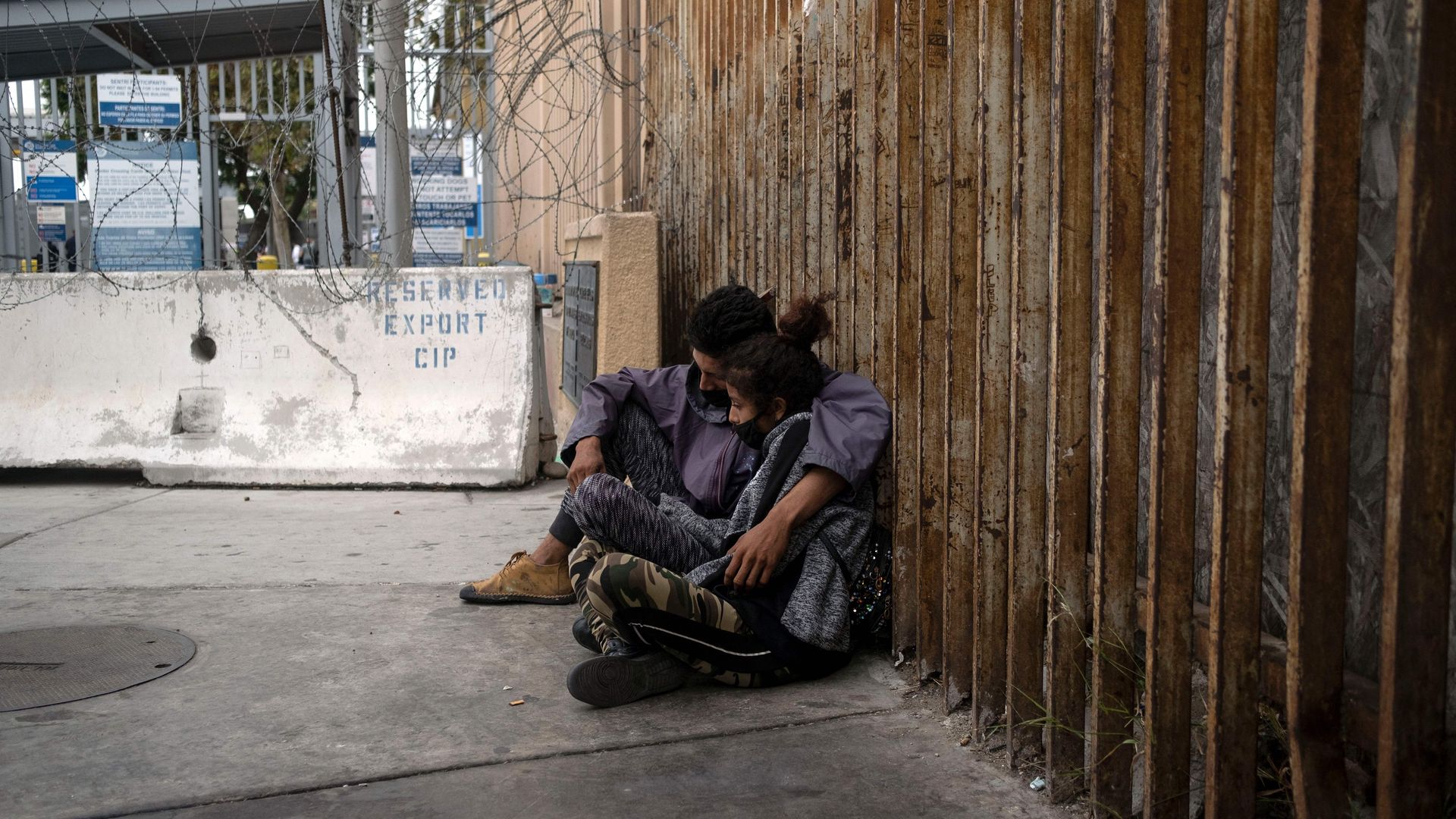 Photo of Guatemalan asylum seekers