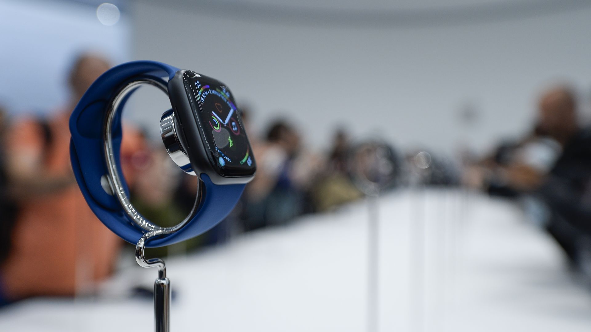 A new Apple Watch on display