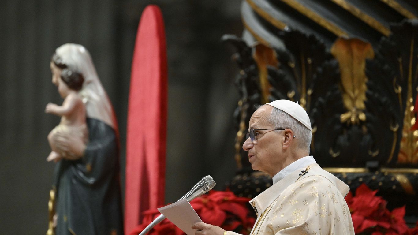 What Pope Leo said in his first Christmas message