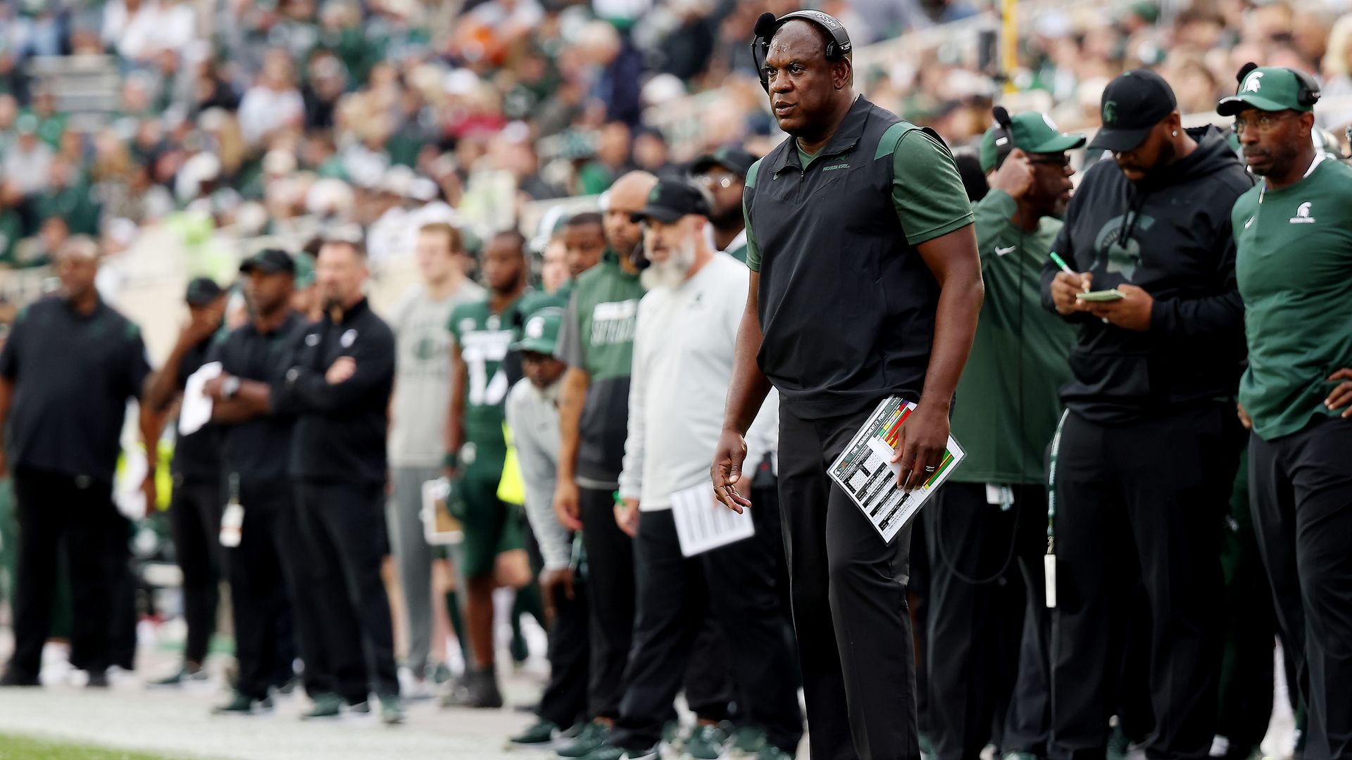 Lawsuit involving Michigan State coach Mel Tucker's contract heats up -  Axios Detroit