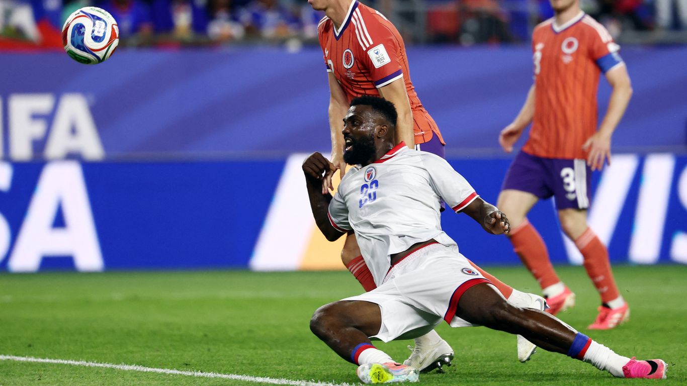Mass. player nearly scored for Haiti in World Cup match against Scotland