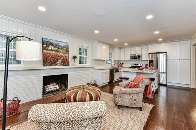 2132 Wensley Drive kitchen and family room