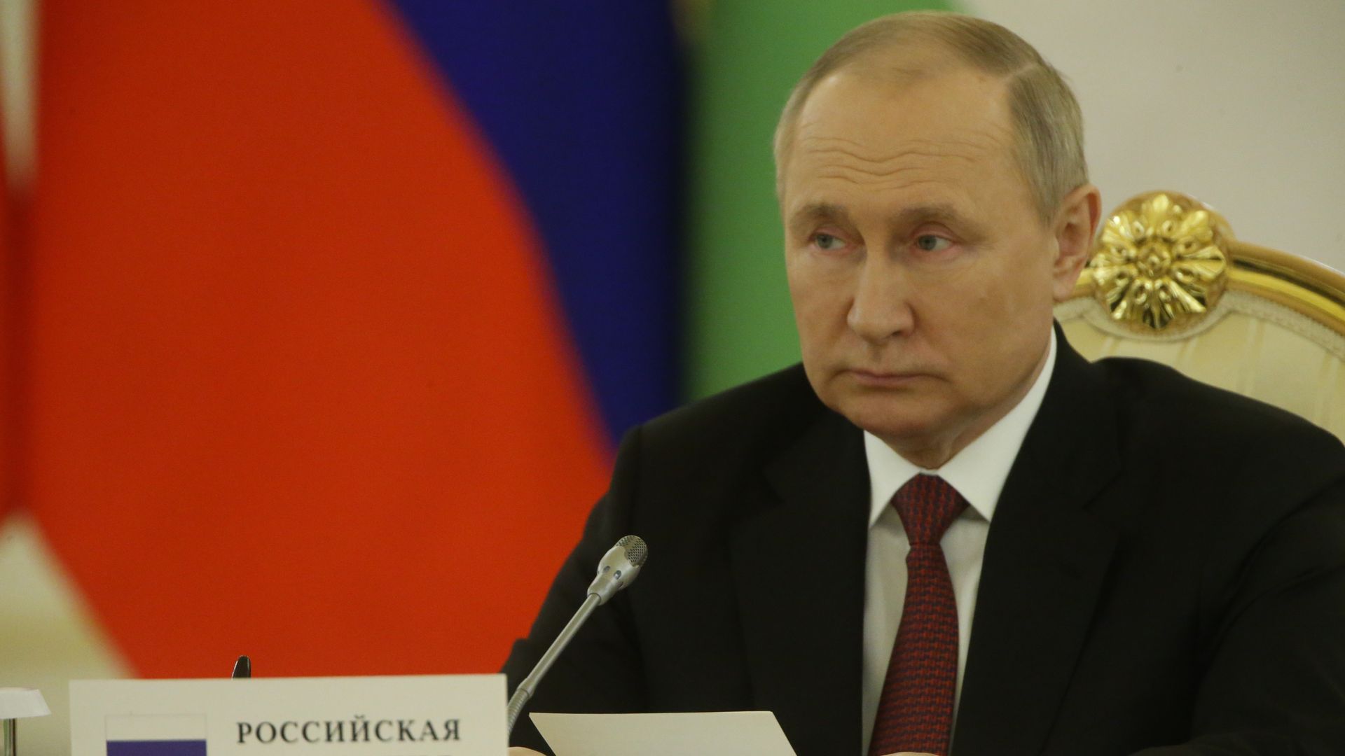  Russian President Vladimir Putin in Moscow on May 16.