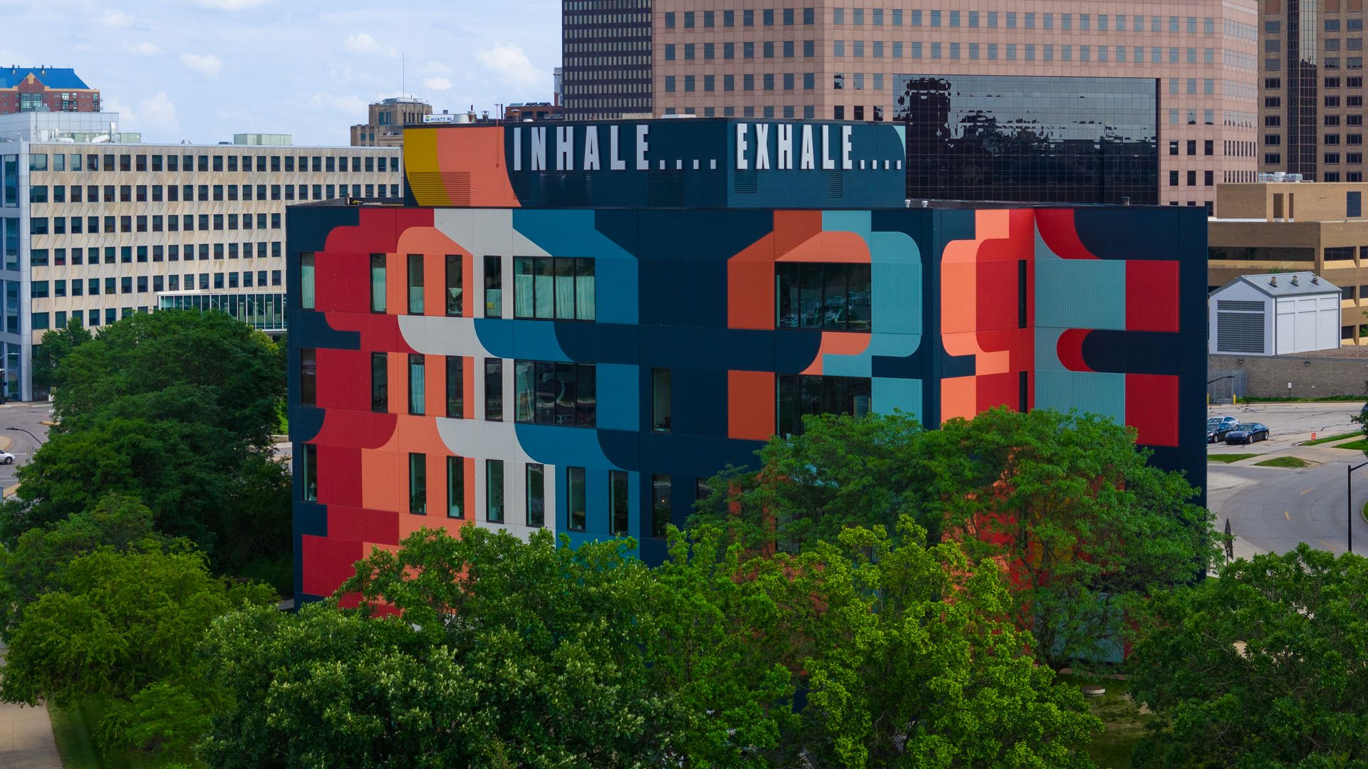 A photo of MainFrame Studios in De Moines.