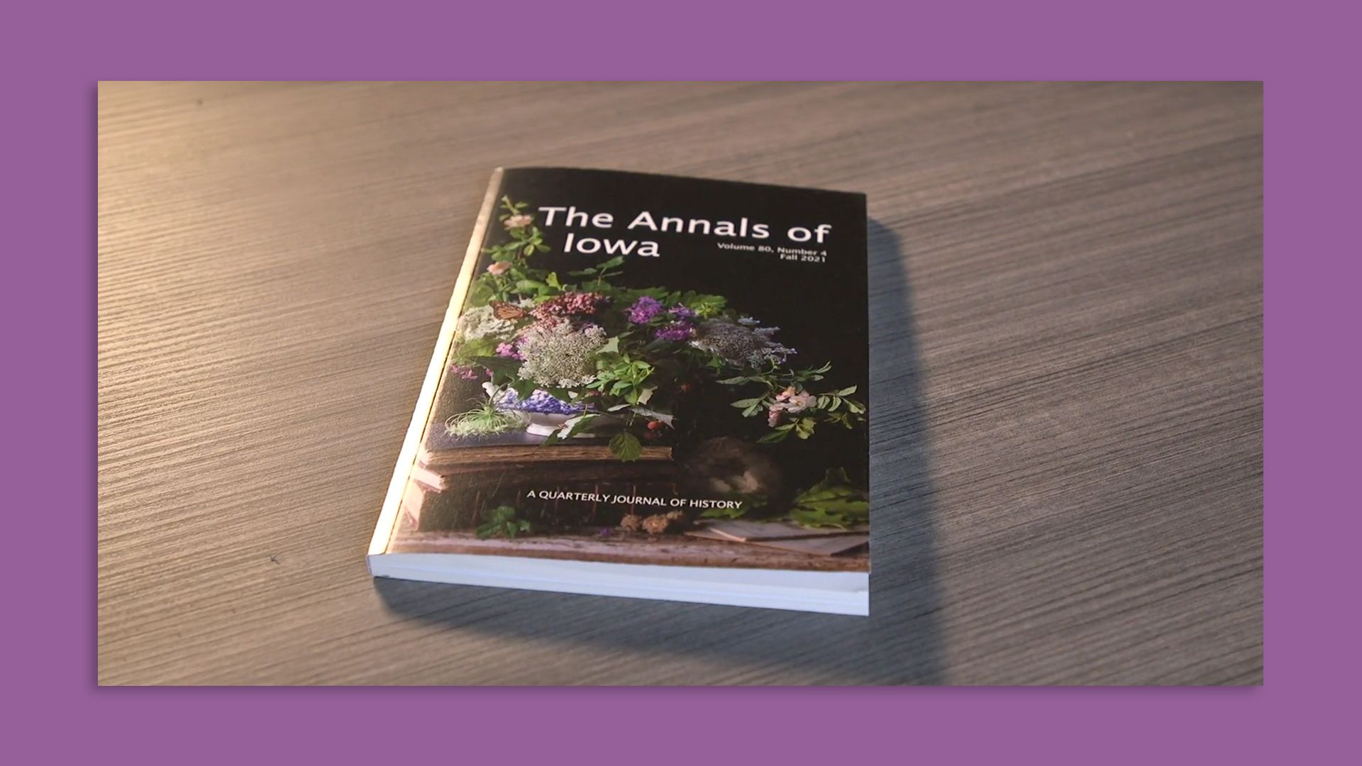 A photo of the Annals of Iowa Journal.