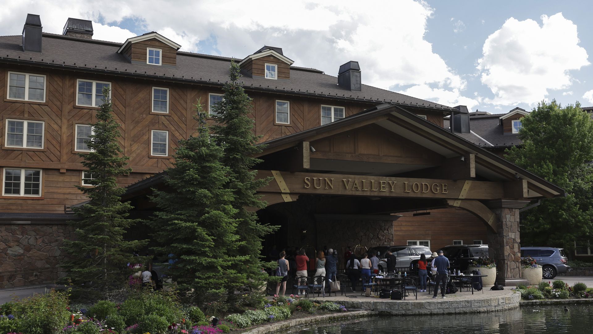 The Sun Valley Lodge is seen on the first day of the Allen & Company Sun Valley Conference on July 05, 2022 in Sun Valley, Idaho. 