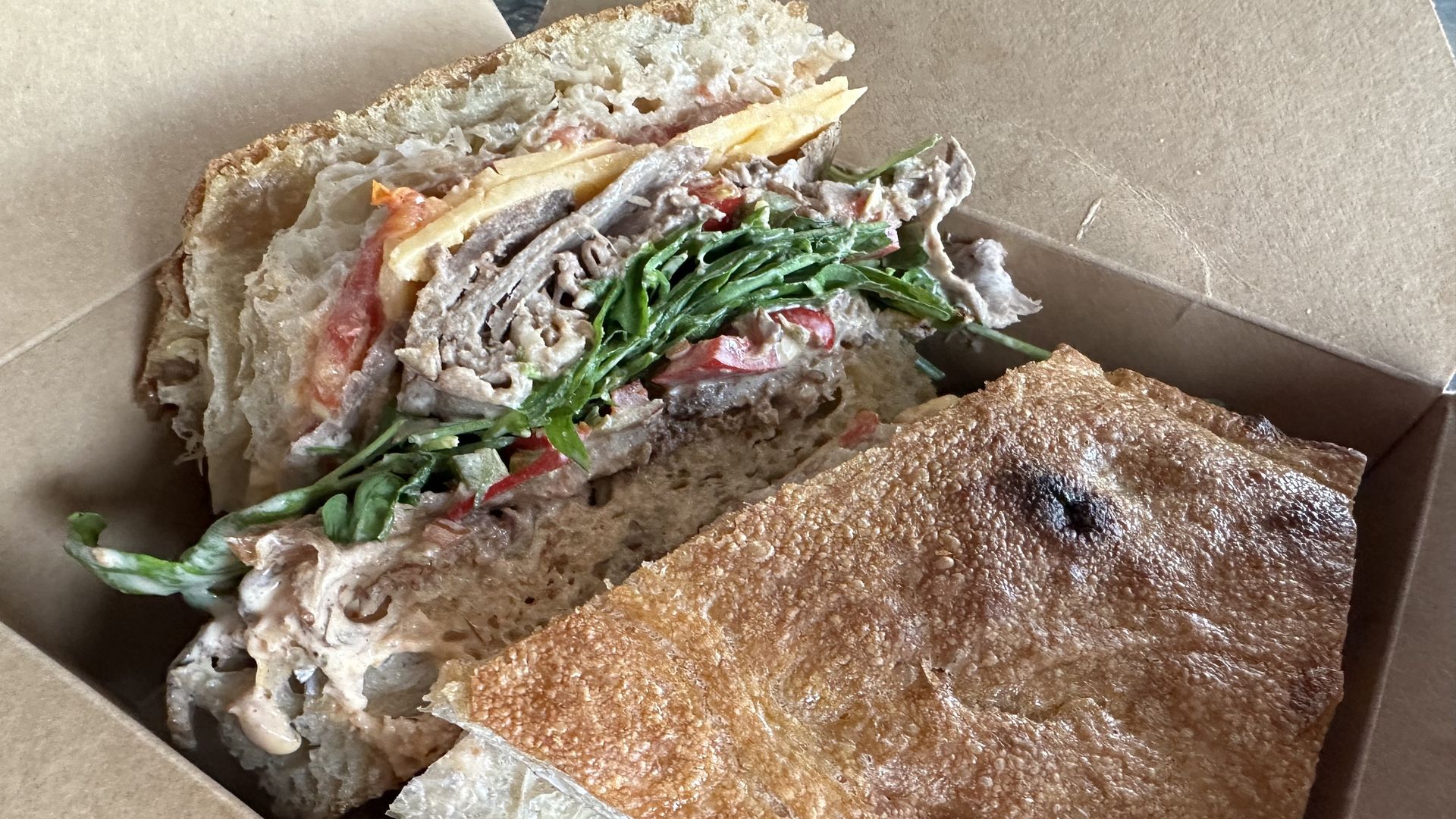photo of sandwich