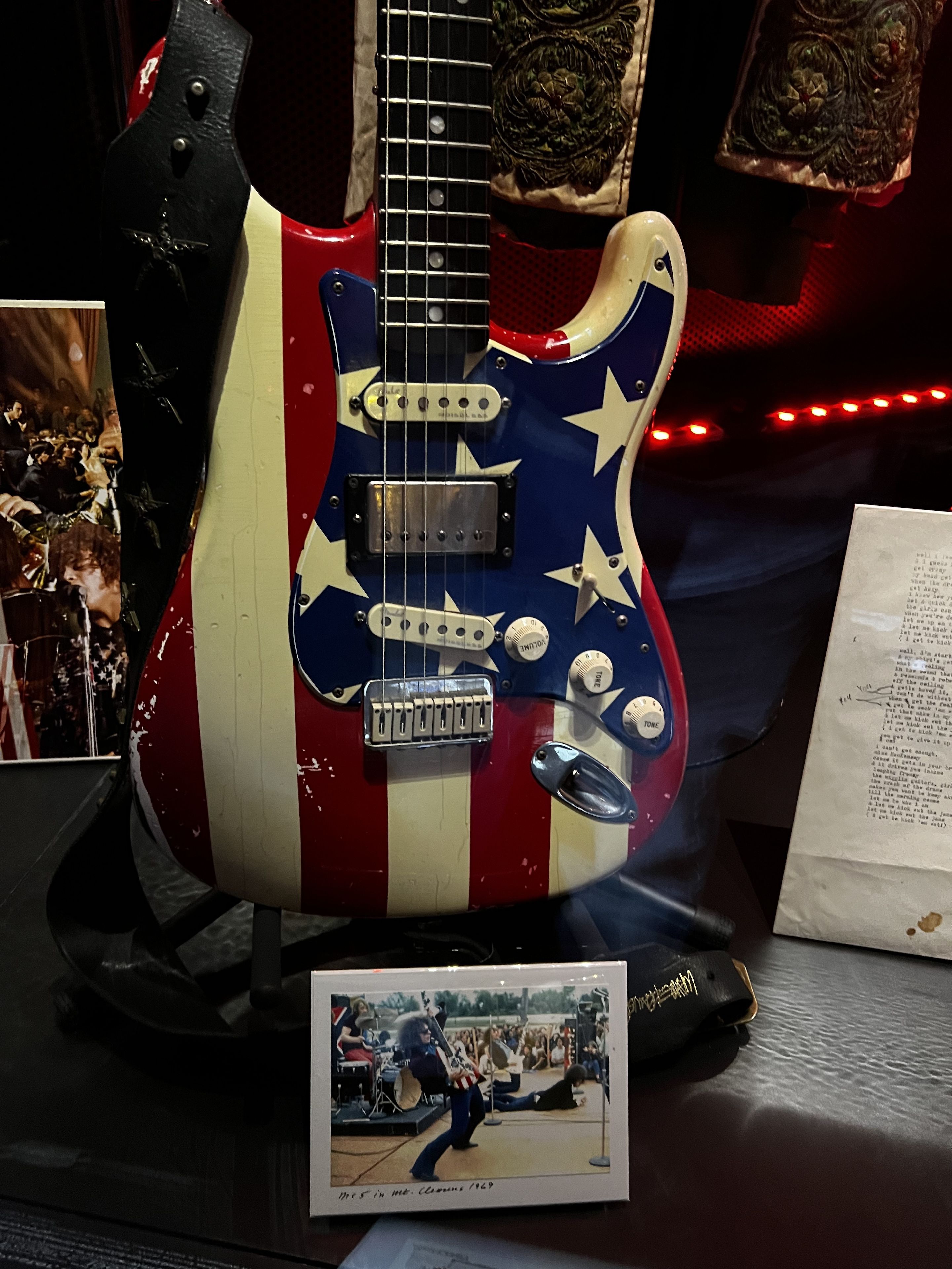 MC5 member Wayne Kramer's guitar.