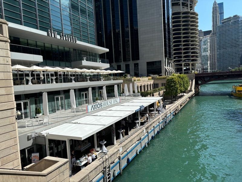 Axios House on the Chicago River!