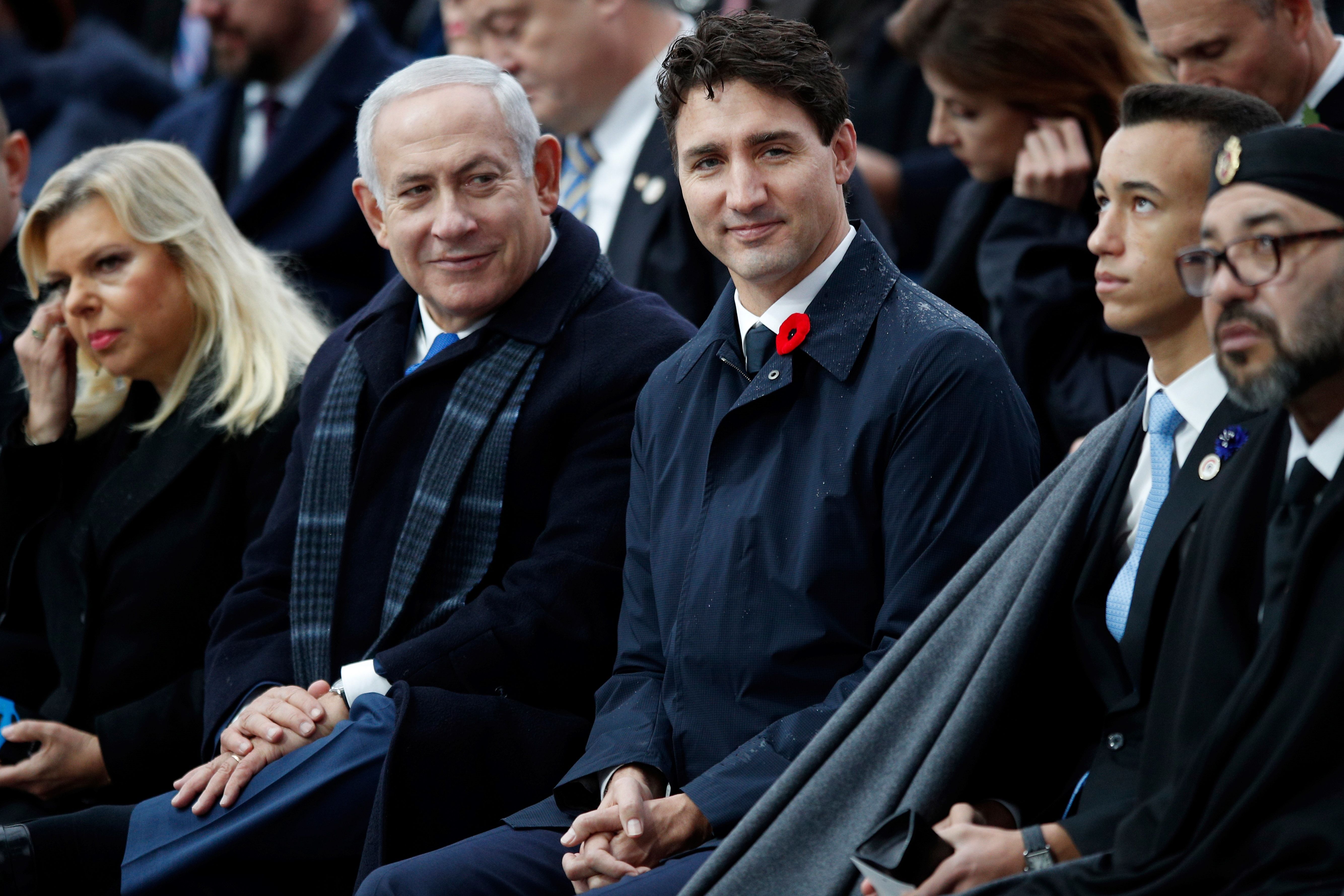 Netanyahu and Trudeau