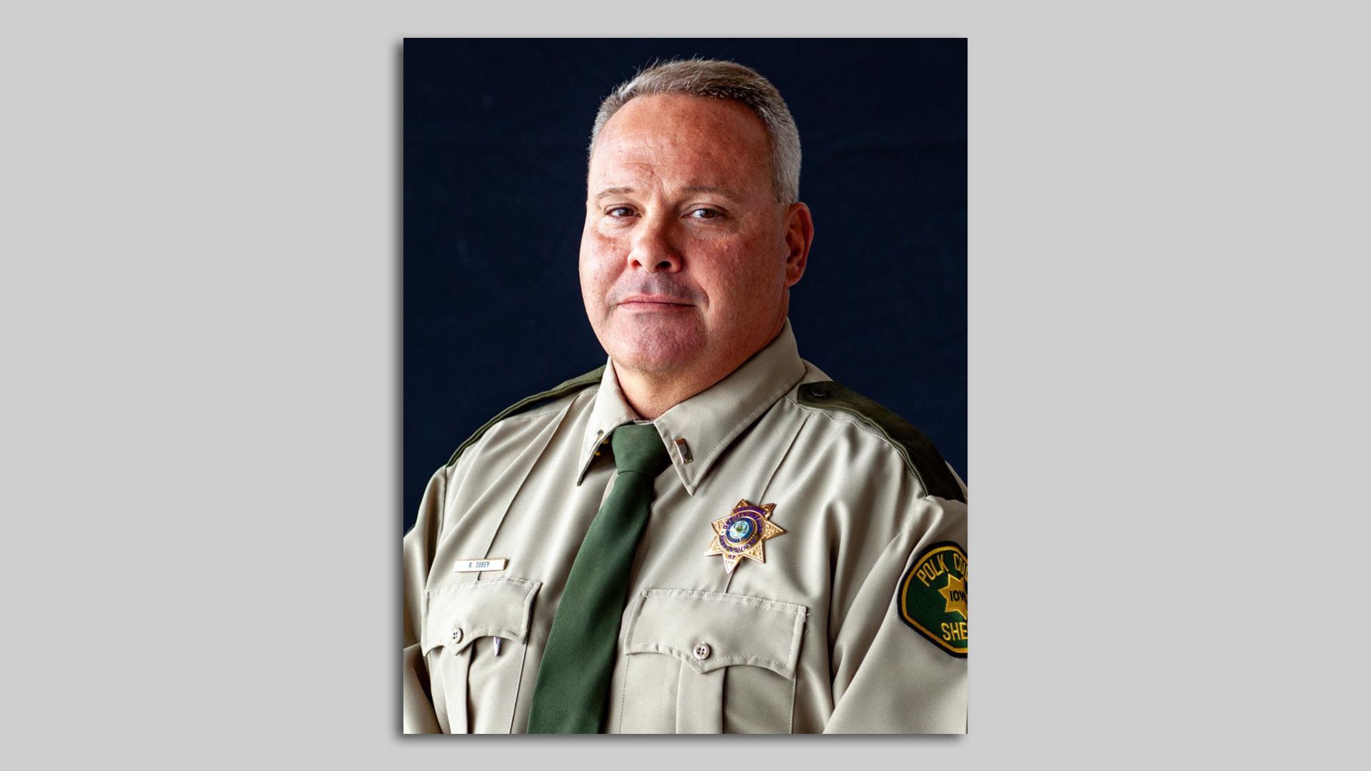 A photo of Lt. Randall Tobey. 