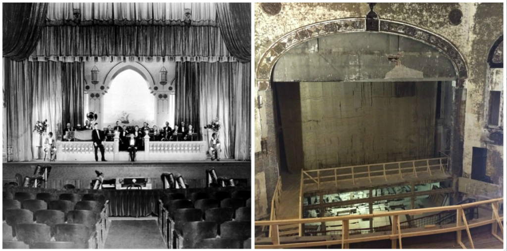 Carolina Theatre before after