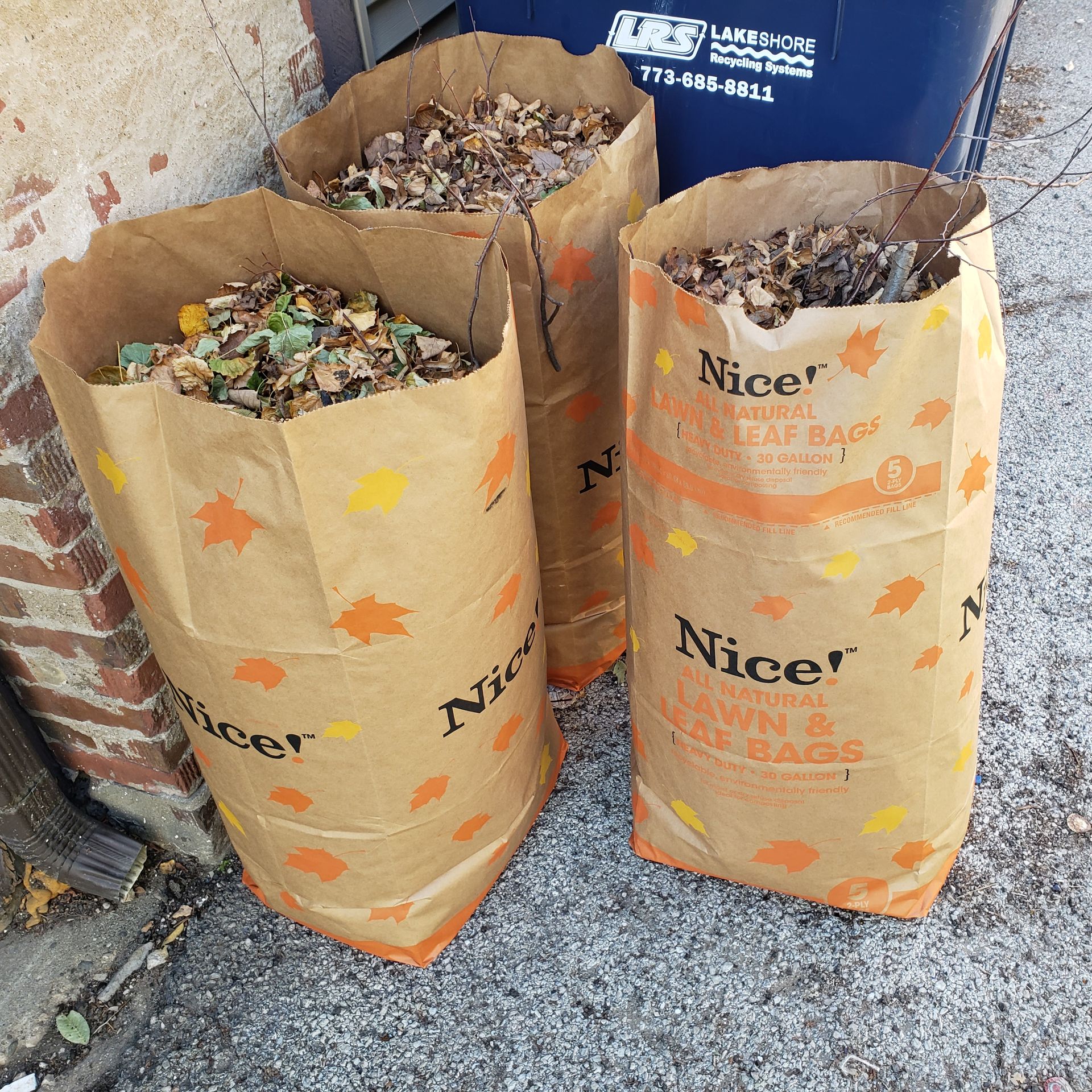 Simply Bio: Compost Lawn & Yard Waste Bags - Eco-Friendly, Heavy-Duty