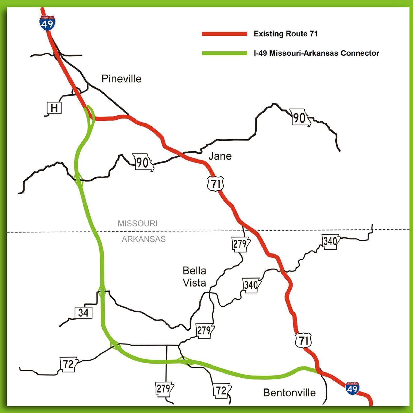 Bella Vista bypass connecting Missouri and Arkansas finally