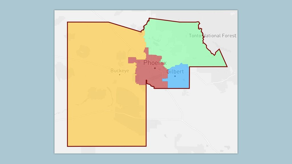 GOP legislative proposal would ask voters to decide on splitting Maricopa into four counties 