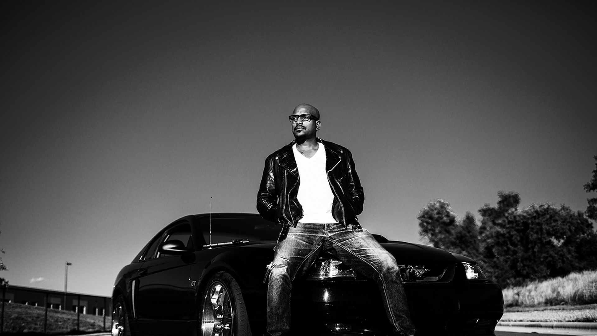 Alvin Jacobs with car