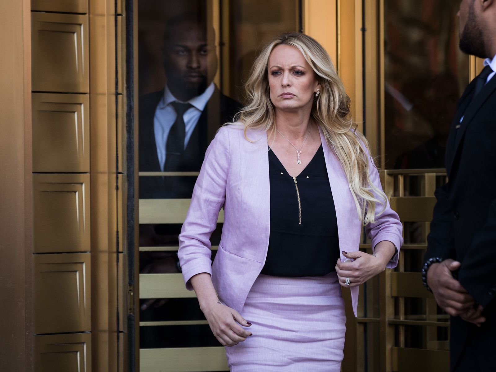 Stormy Daniels meets with New York prosecutors investigating Trump