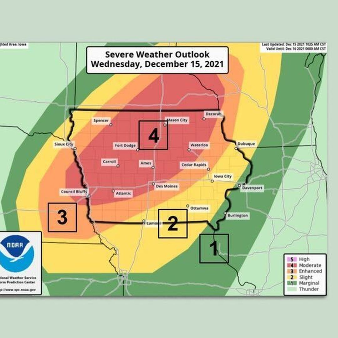 Des Moines Braces For Severe Winds And Possible Tornadoes Axios Des Moines