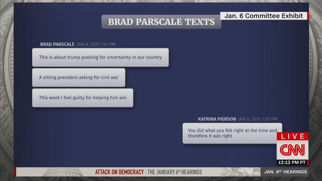 Brad Parscale texts