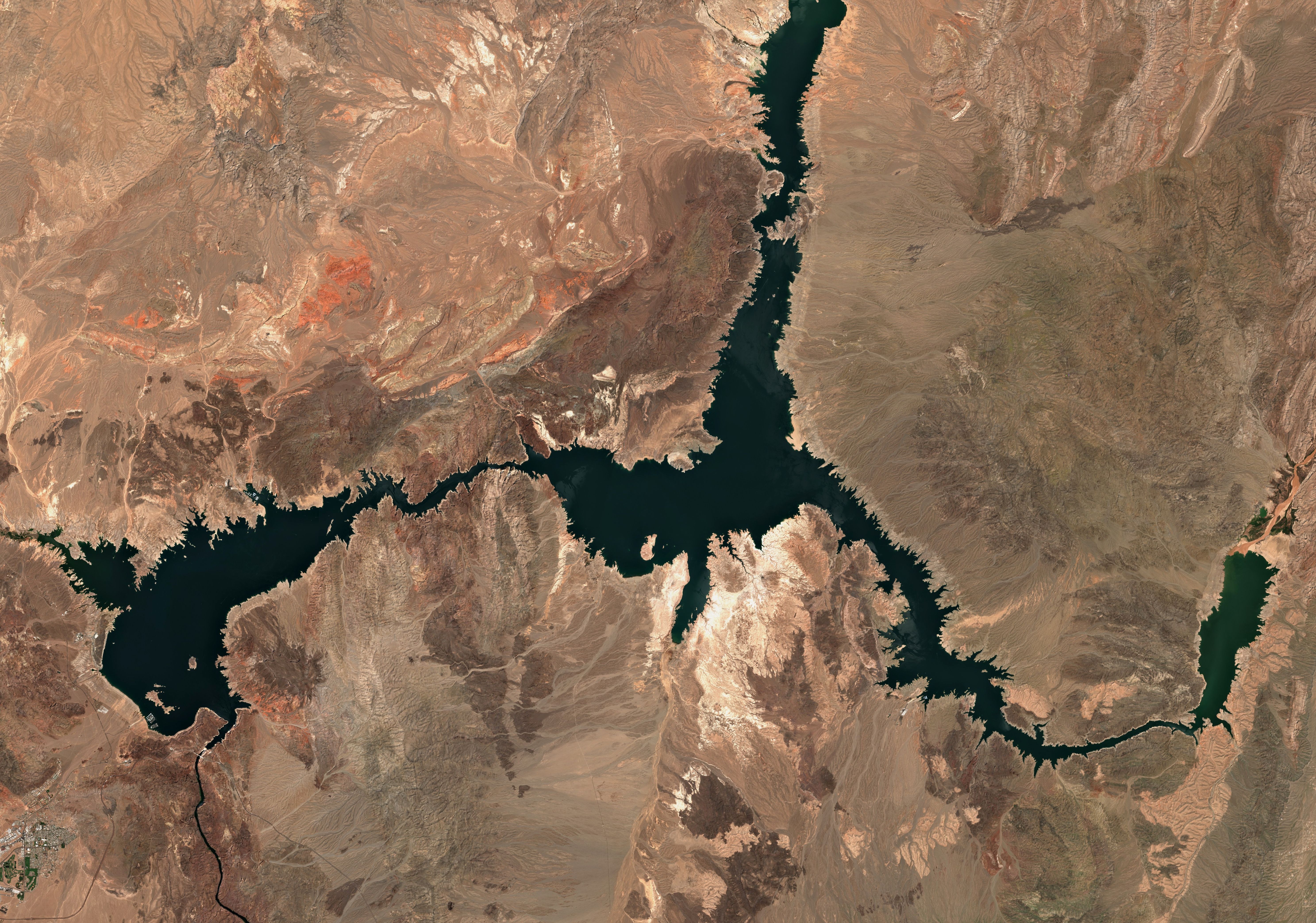 Lake Mead on Aug. 8, 2021.