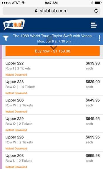 stubhub-taylor-swift-charlotte-ticket-prices
