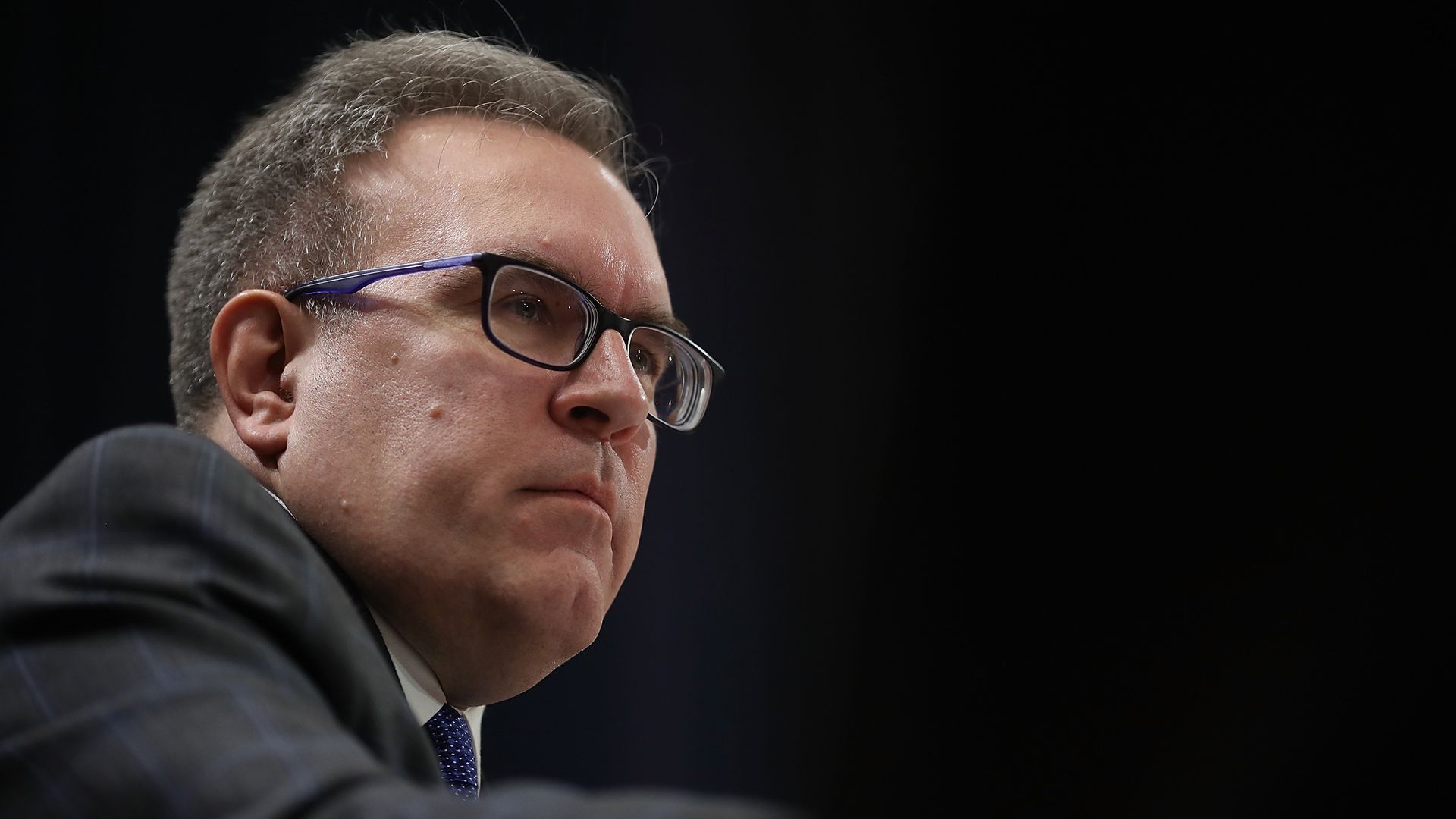 Acting EPA adminstrator Andrew Wheeler