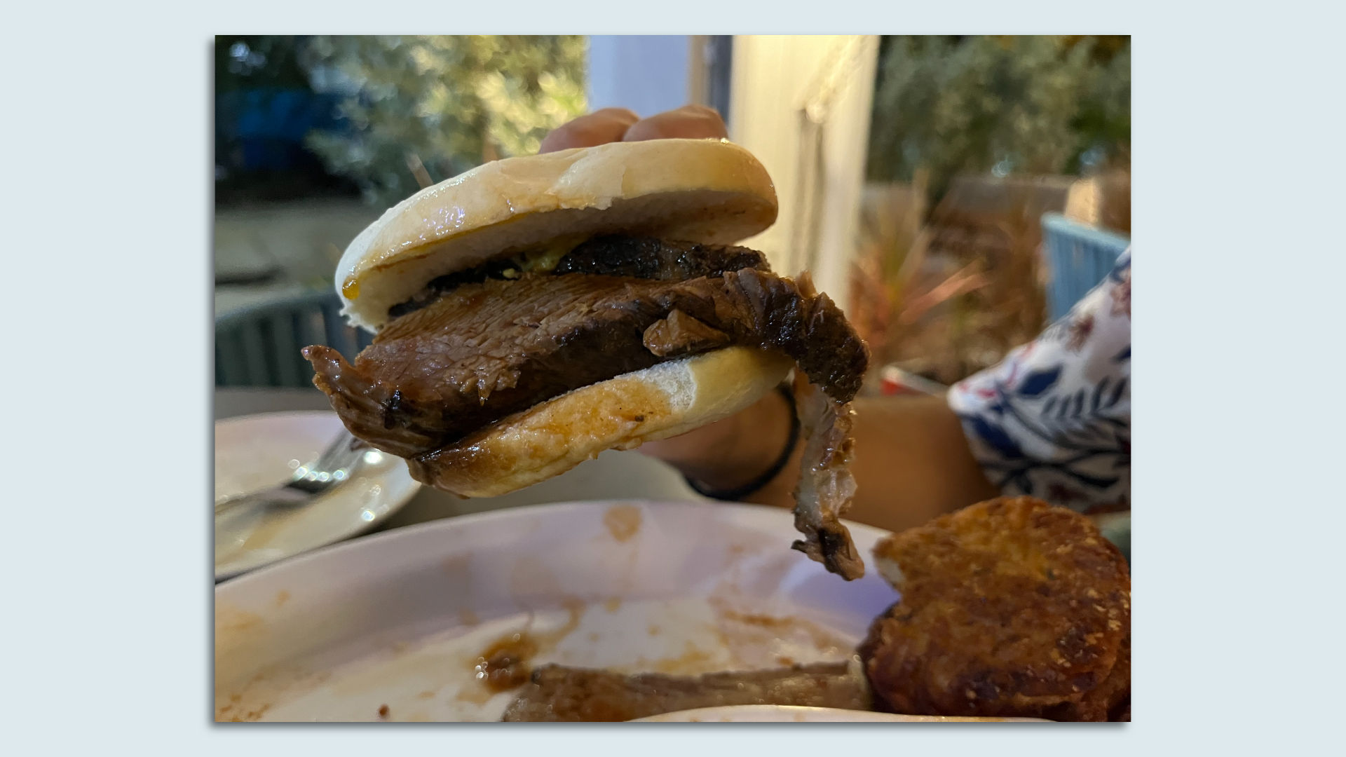 The Corben sandwich at Blue Collar