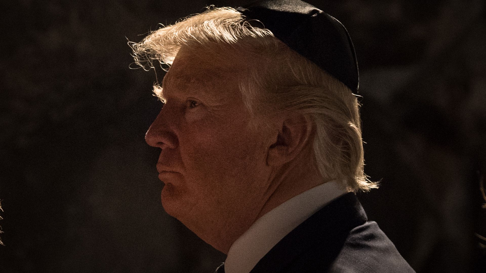President Donald Trump in Jerusalem. He'll give a video address to the opening of the new U.S. embassy.