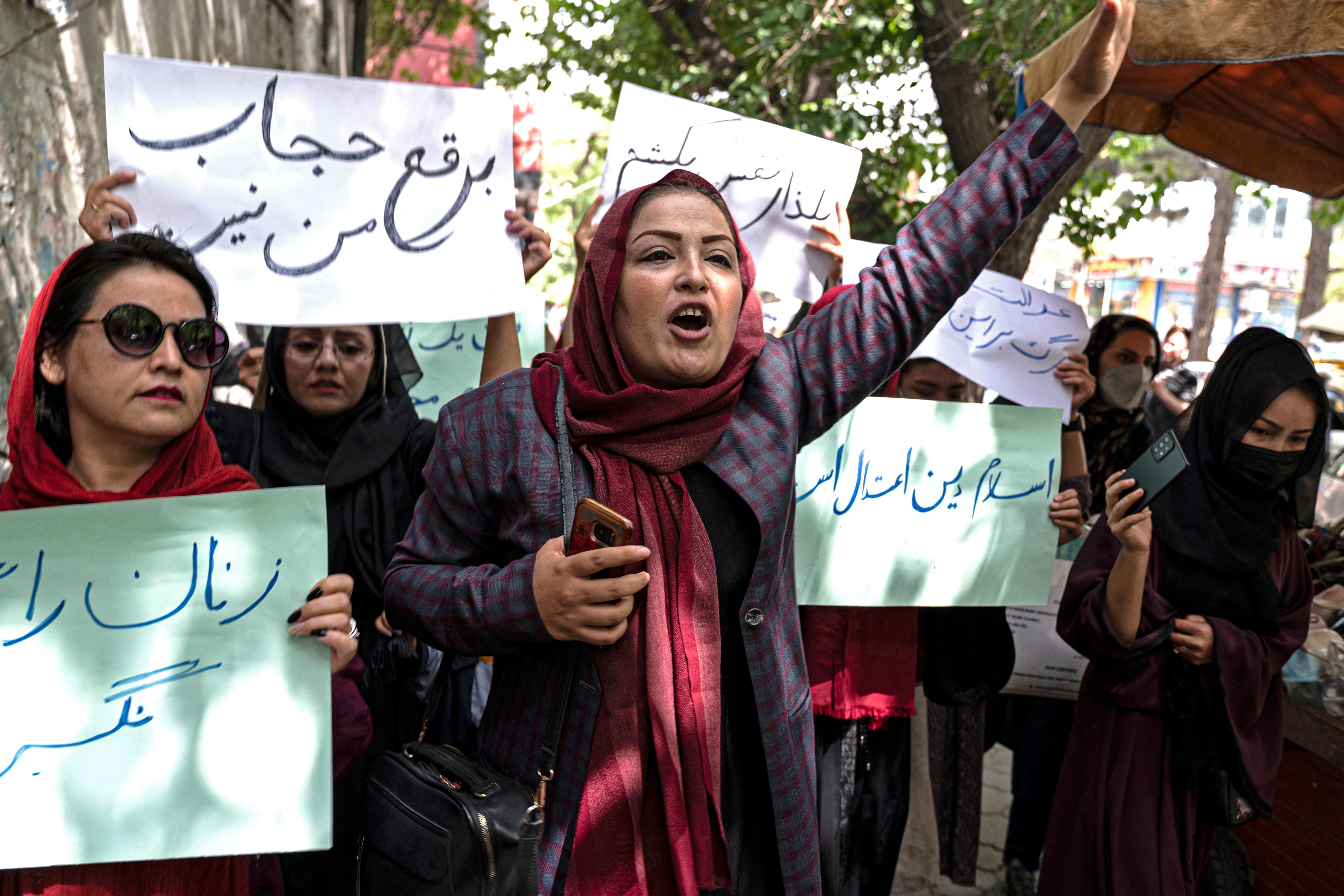 Members of Afghanistan's Powerful Women Movement