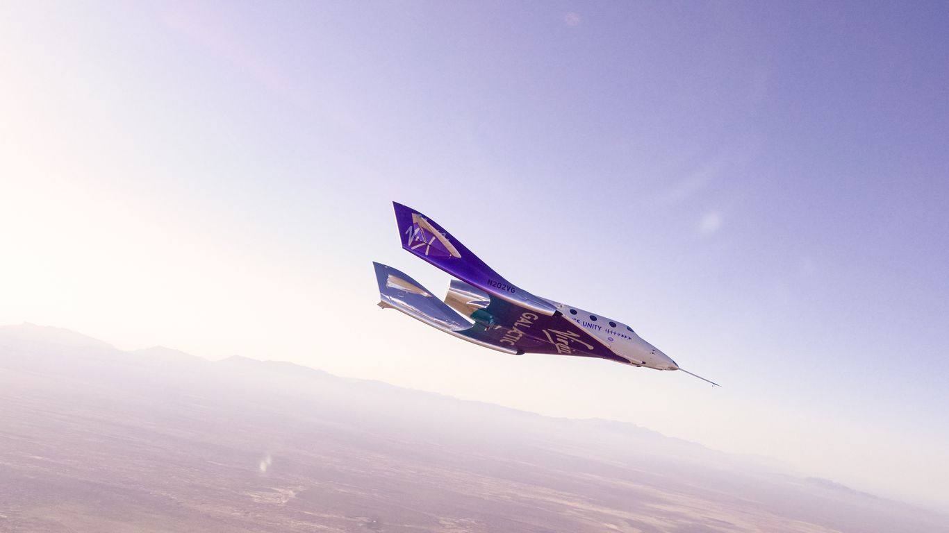 Virgin Galactic Sends Its First Commercial Flight To The Edge Of Space