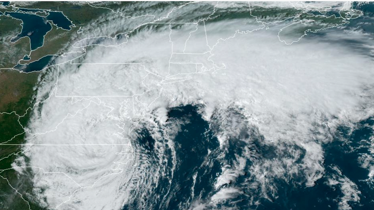 Tropical Storm Ophelia Drenches Carolinas, Mid-Atlantic