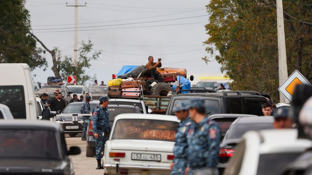 Explosion In Nagorno-Karabakh Kills 68 As Thousands Flee After ...