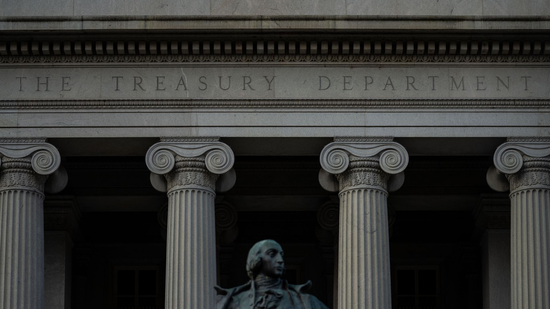 Image of the the U.S. Treasury building