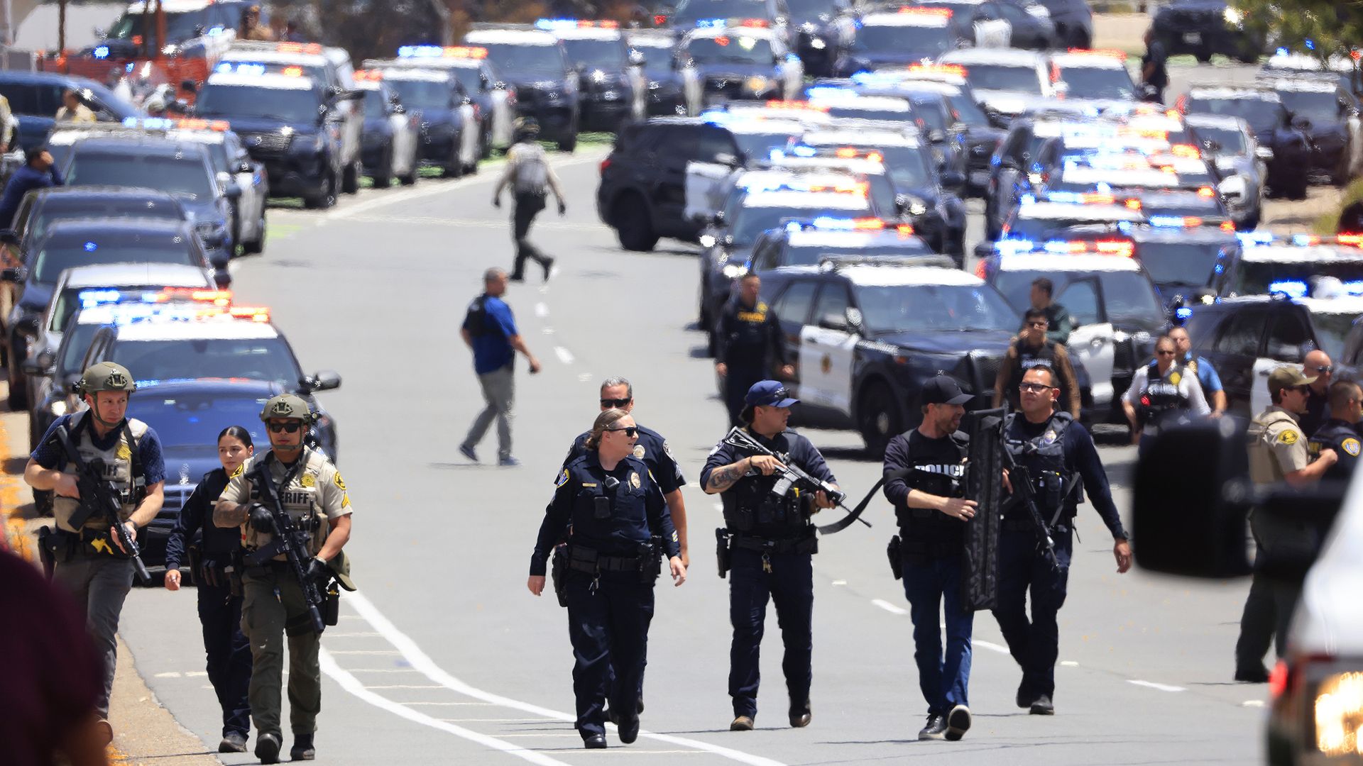 San Diego mosque shooting kills 3; 2 teen suspects dead, police say - Axios San Diego