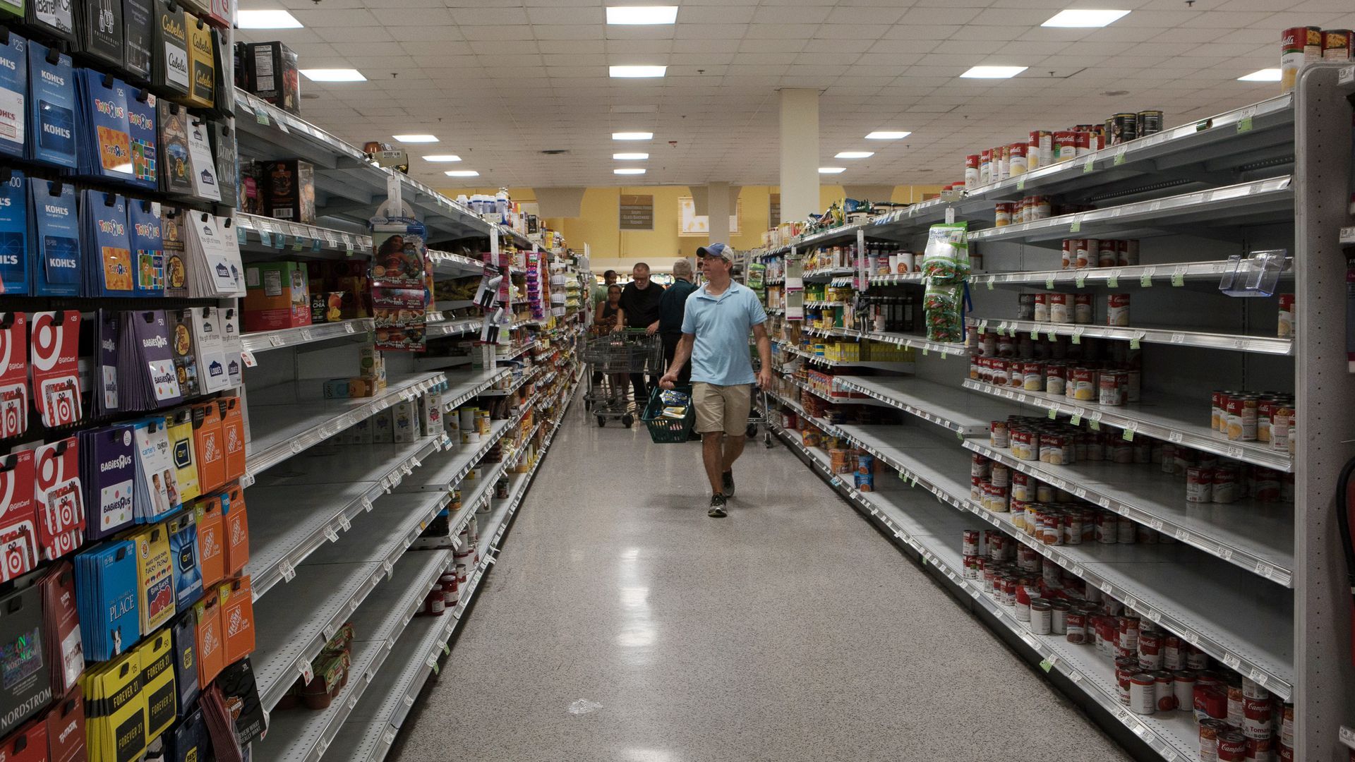 Interior walmart store in miami hi-res stock photography and