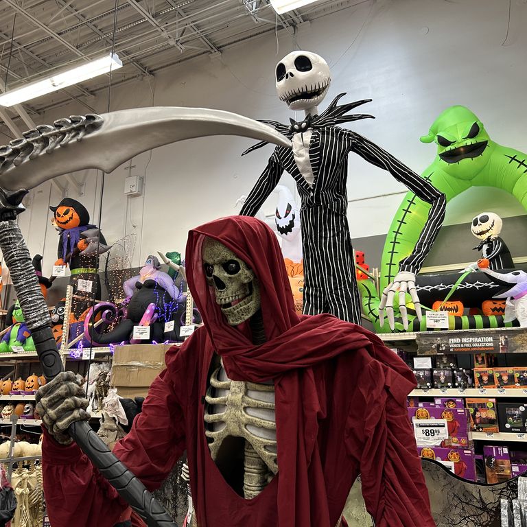 Shop Home Depot's 13-Foot Jack Skellington For Halloween