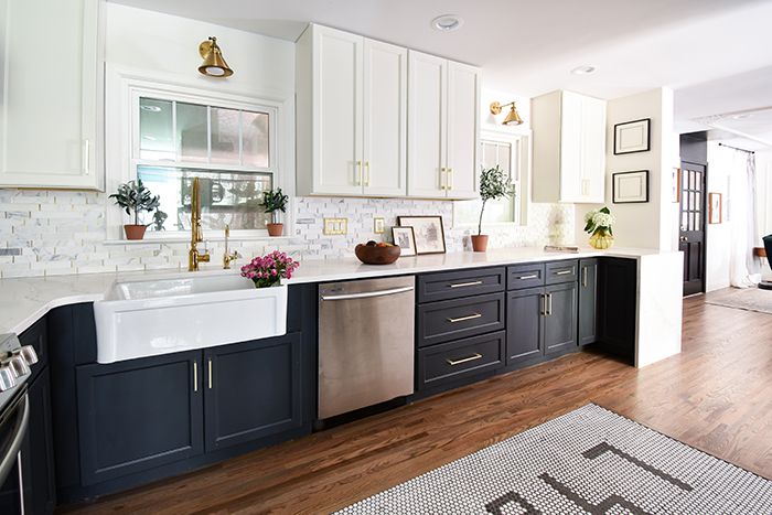 Mint Hill colonial remodel kitchen