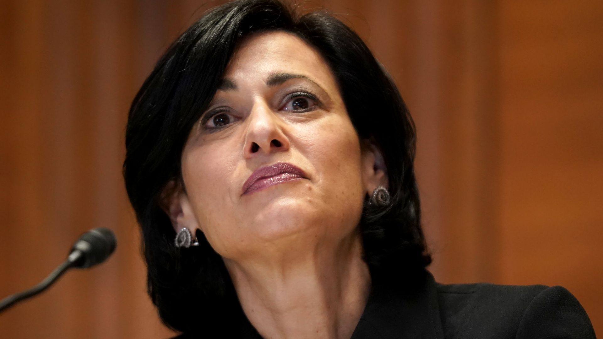 Rochelle Walensky, director of the U.S. Centers for Disease Control and Prevention, during a Senate subcommittee hearing in May 2021.