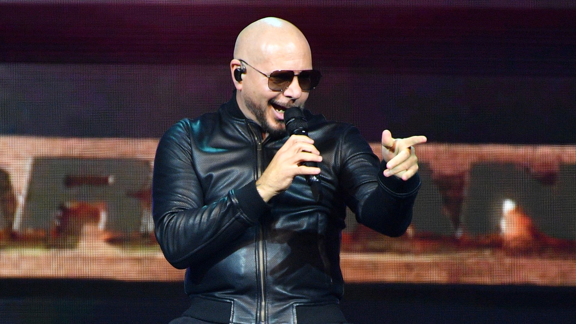 Pitbull performs at the O2 Arena during his 'Party After Dark Tour' on February 21, 2025 in London, England. (Photo by Jim Dyson/Getty Images)