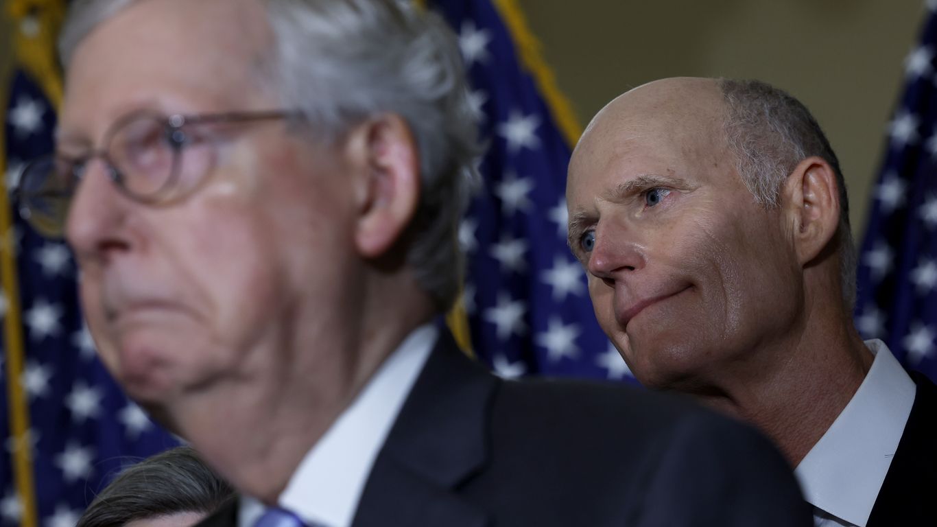 Rick Scott will challenge Mitch McConnell for Senate GOP leader