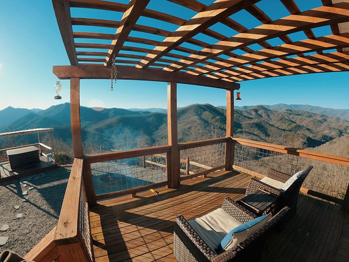 Smoky Mountain Escape porch