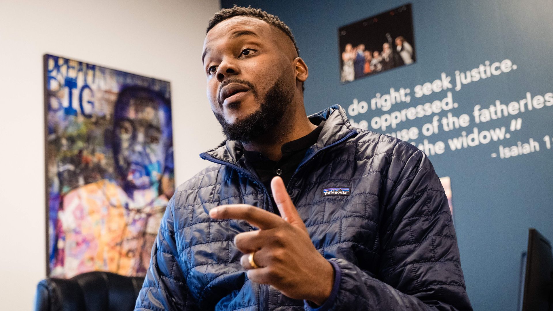 Mayor Michael Tubbs of Stockton, California.