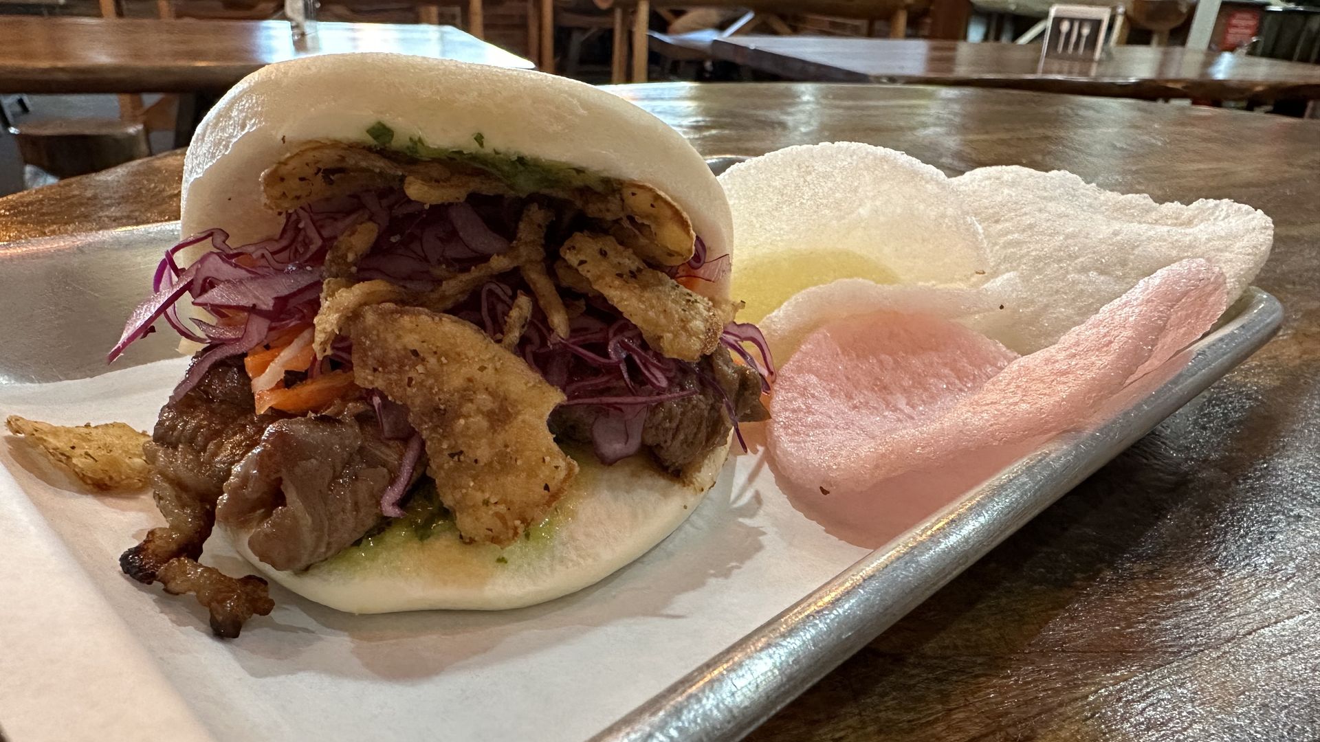 photo of steamed bun
