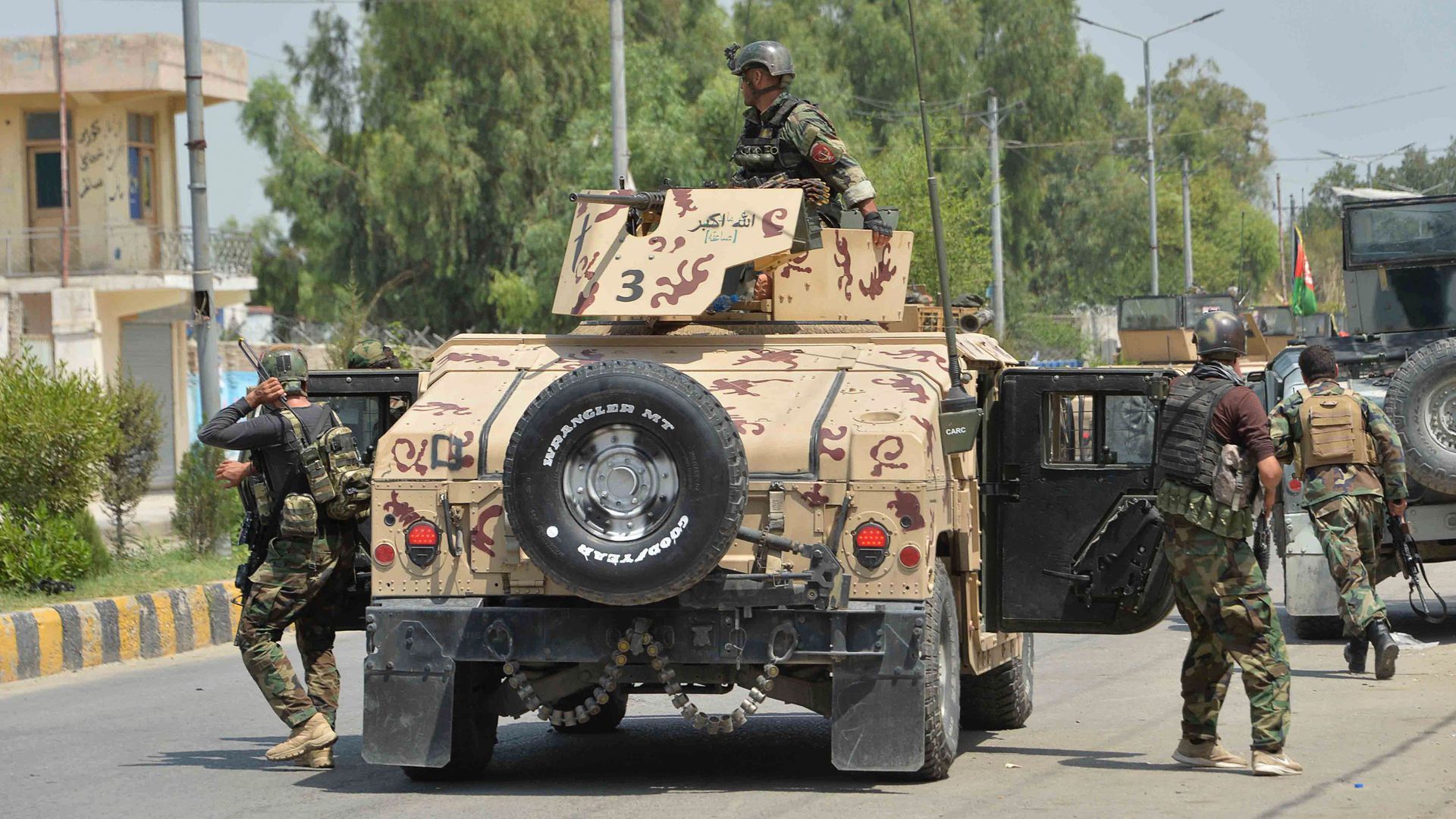 Afghan soldiers