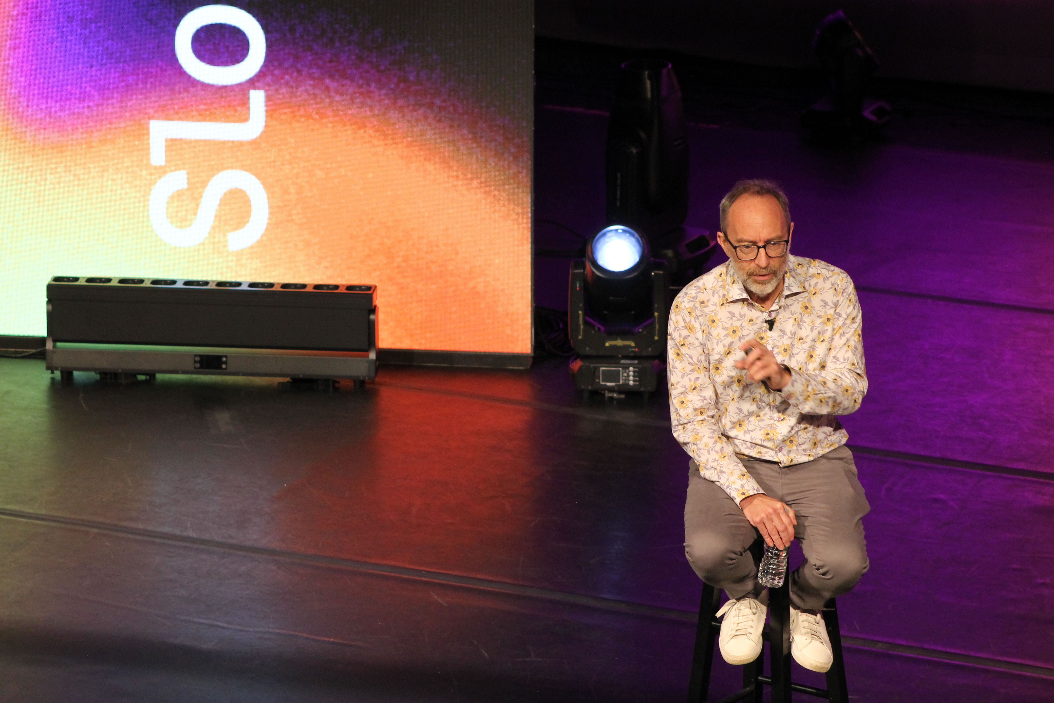 Wikipedia founder Jimmy Wales says trust is key in the age of AI