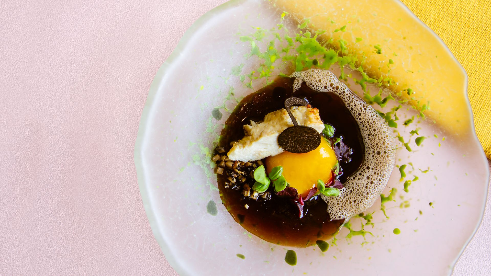 Dish of cultured chicken