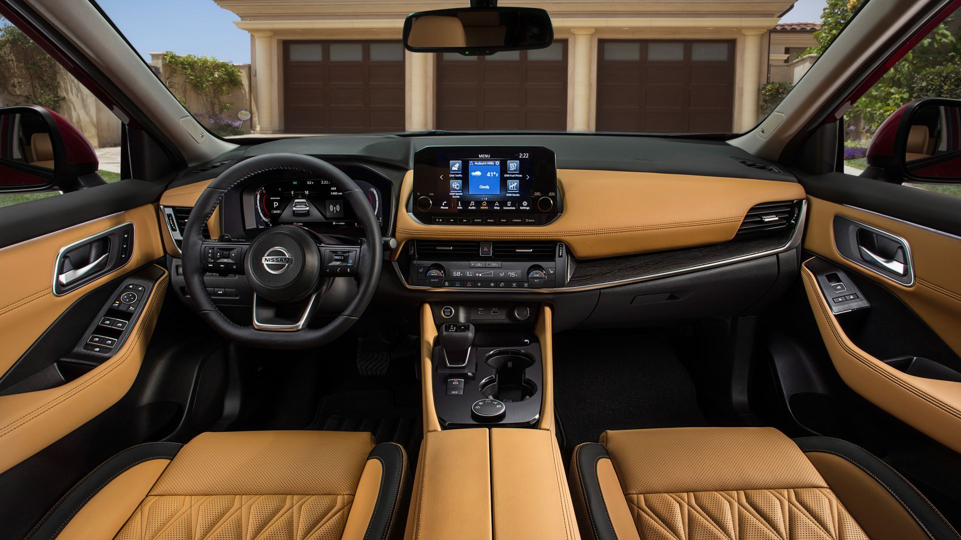 2021 Nissan Rogue interior