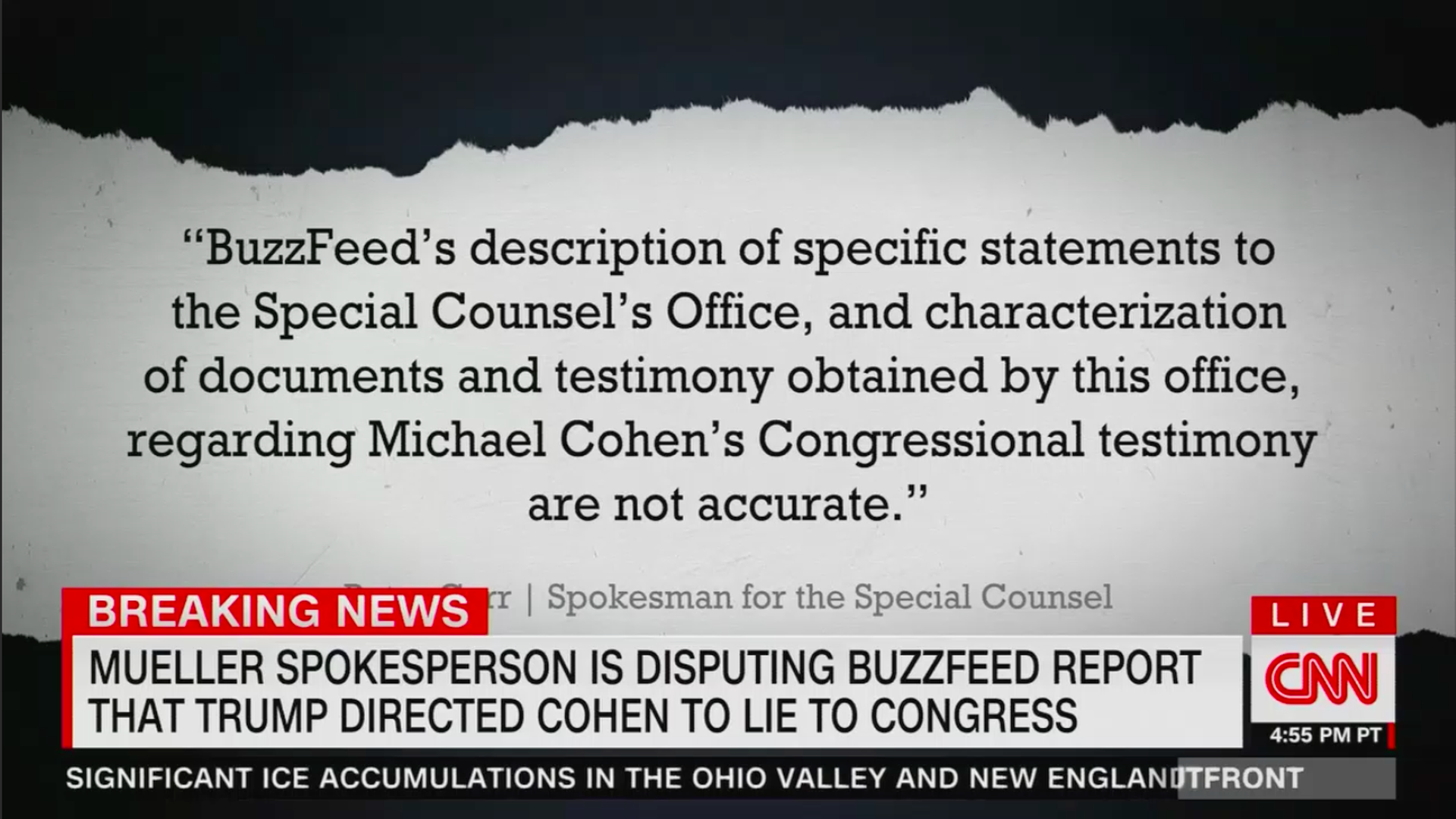 CNN Mueller statement
