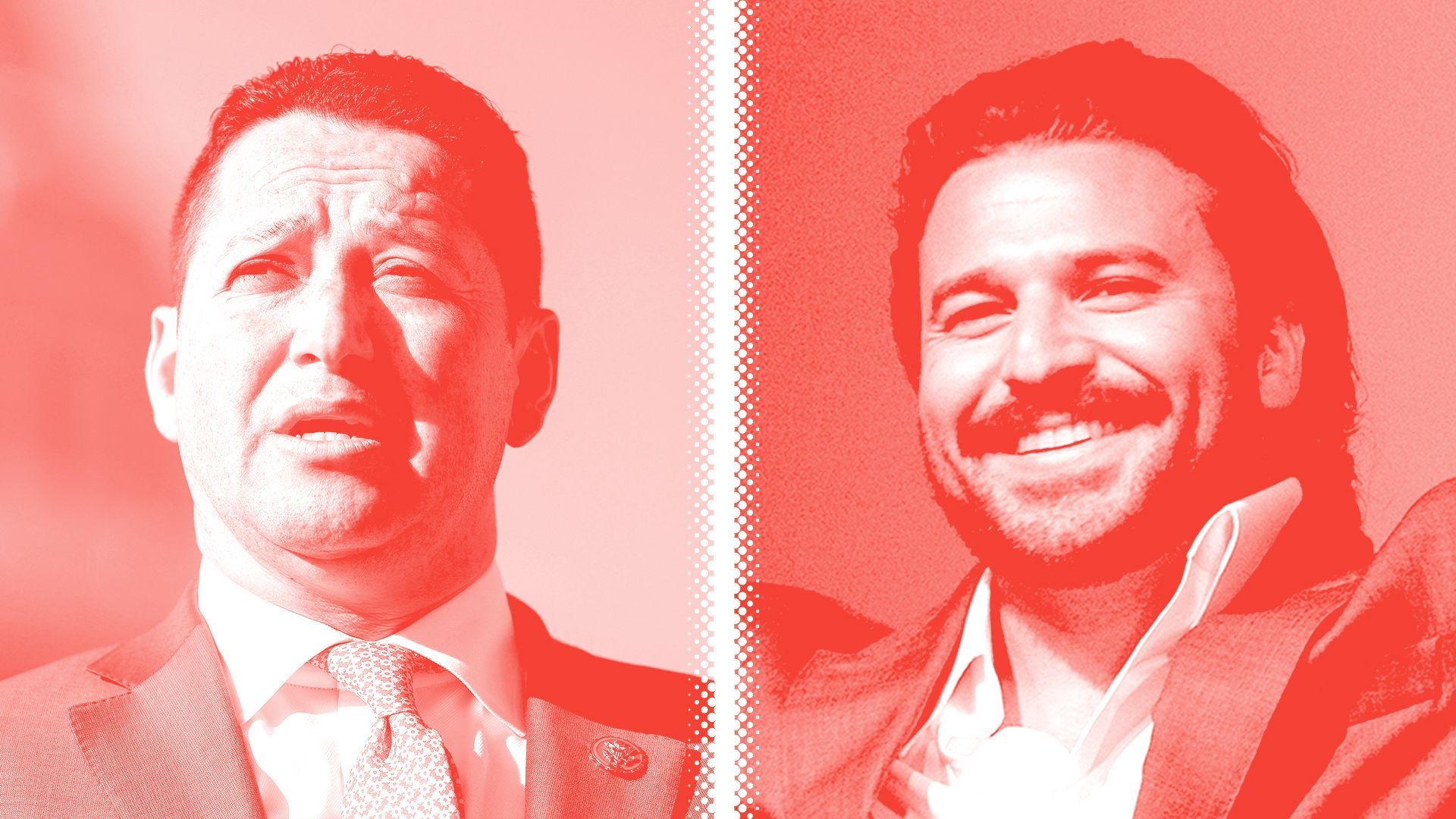 Photo illustration of Tony Gonzales and Brandon Herrera.